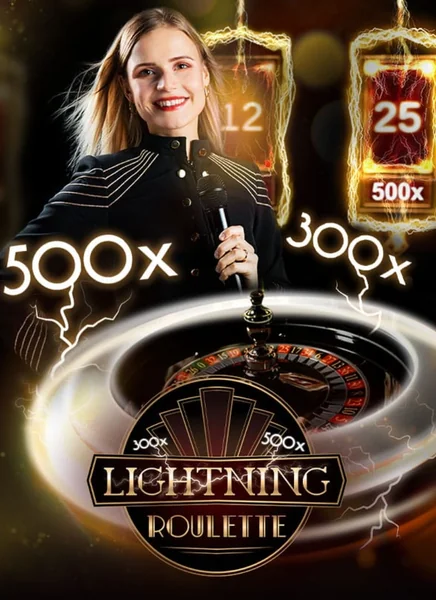 Lightning Roulette live casino on Ozwin365 Group