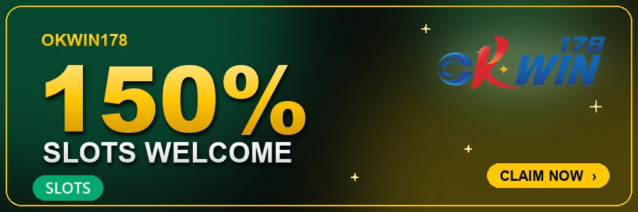 OKwin178 150% slots welcome bonus for Nepal in NPR