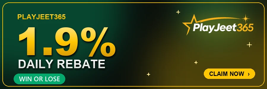 PlayJeet365 1.9% daily rebate on turnover in Nepal